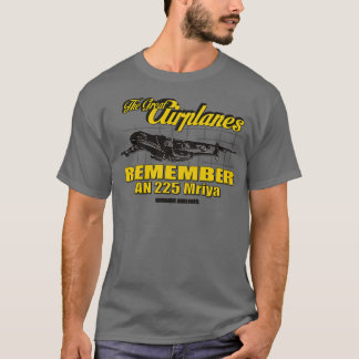 飛行機素晴らしAN225ミリヤ Tシャツ