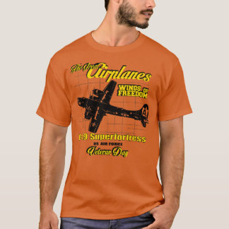 飛行機素晴らしB29スーパーフォートレス Tシャツ