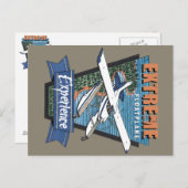 飛行機経験航空 ポストカード (正面/裏面)