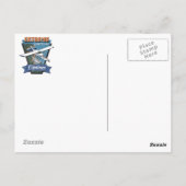 飛行機経験航空 ポストカード (裏面)