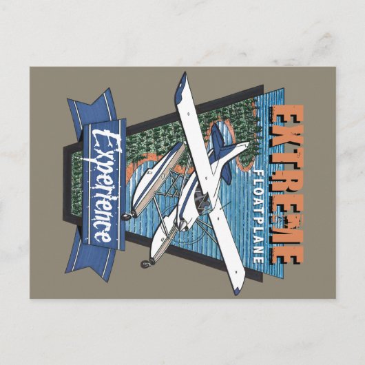 飛行機経験航空 ポストカード (正面)