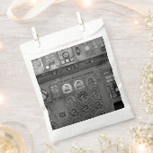 飛行機航空機デッキコックピットパイロット飛行 フェイバーバッグ (クリップ留めされた状態)