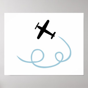 飛行機航空 ポスター