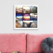 「飛行機表示」 キャンバスプリント (インサイチュ (リビング))