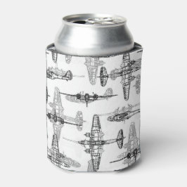 飛行機設計図 1 ドリンク缶クーラー 缶クーラー