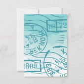 飛行機誕生日 サンキューカード (裏面)