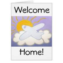 飛行機飛んでいるホーム