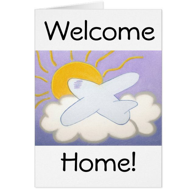 飛行機飛んでいるホーム (正面)