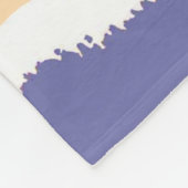 飛行機飛んでいるヴィンテージWPA カラフル フリースブランケット (角)