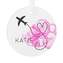 飛行機飛んでいる愛ハートピンククラウド名おもしろいホーン