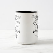 飛行機飛行士パイロット ツートーンマグカップ (中央)