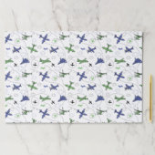 飛行機飛行機航空機ヘリコプター紙ランチョンマット ペーパーパッド (インサイチュ)