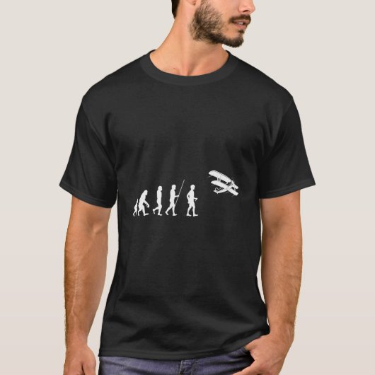 飛行機飛行機 Tシャツ (正面)