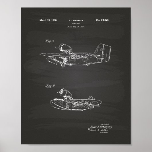 飛行機1926年特許技術委員会 ポスター (正面)