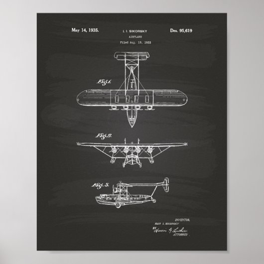 飛行機1935年特許技術委員会 ポスター (正面)