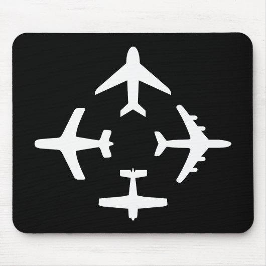 飛行機2のマウスパッド マウスパッド (正面)