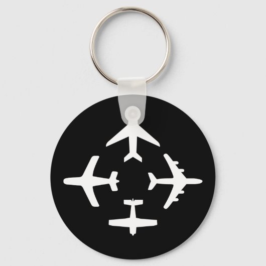 飛行機2 Keychain キーホルダー (正面)