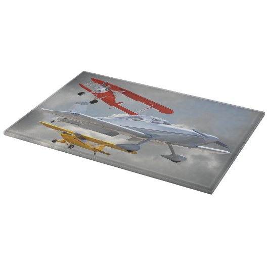 飛行機 カッティングボード (角)