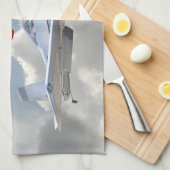 飛行機 キッチンタオル (四つ折り)