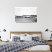 飛行機 キャンバスプリント (インサイチュ (寝室))