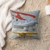 飛行機 クッション (ブランケット)