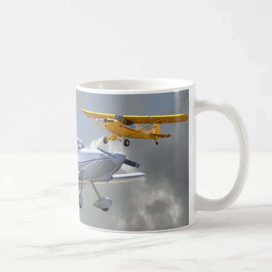 飛行機 コーヒーマグカップ (右)