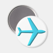 飛行機/ジェット マグネット (正面/裏面)