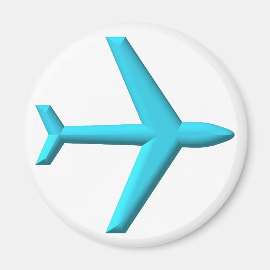 飛行機/ジェット マグネット (正面)