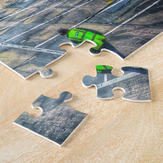 飛行機 ジグソーパズル (側面)