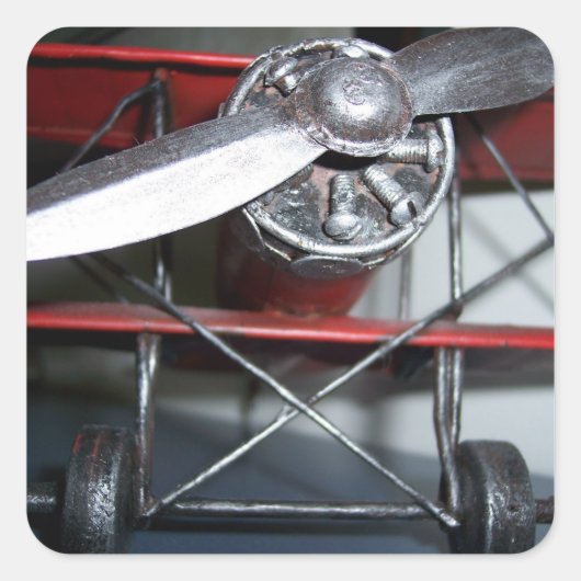 飛行機 スクエアシール (正面)