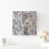 飛行機 スクエア壁時計 (ホーム)