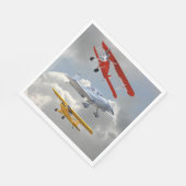 飛行機 スタンダードランチョンナプキン (角)