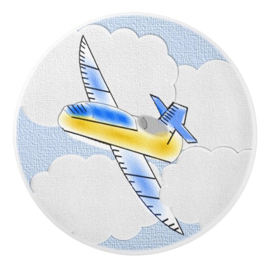 飛行機 セラミックノブ (正面)