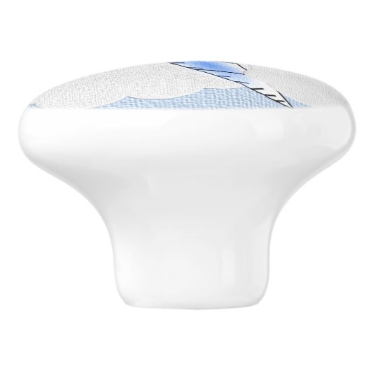 飛行機 セラミックノブ (側面)