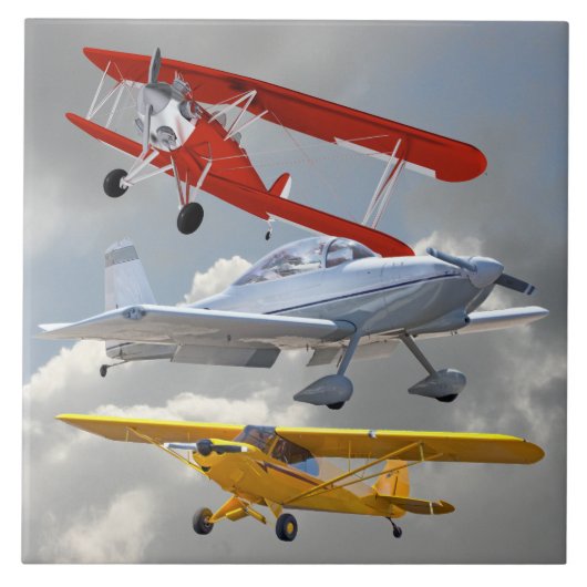 飛行機 タイル (正面)