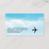 飛行機 | テイクオフ 名刺 (裏面)