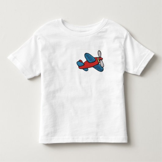 飛行機 トドラーTシャツ (正面)