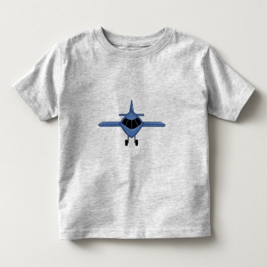 飛行機 トドラーTシャツ (正面)