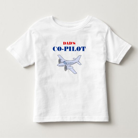 飛行機 トドラーTシャツ (正面)