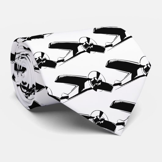 飛行機 ネクタイ (ロール)