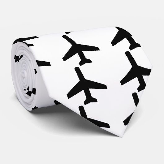 飛行機 ネクタイ (ロール)