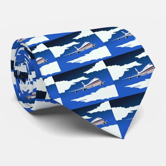 飛行機 ネクタイ (ロール)