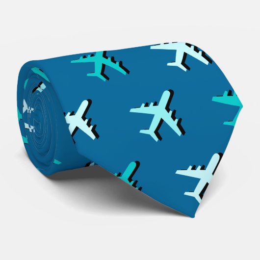 飛行機 ネクタイ (ロール)