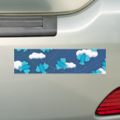 飛行機 バンパーステッカー (車上)