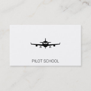 飛行機 パイロット学校 民間飛行 名刺