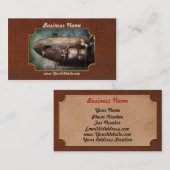 飛行機-パイロット-飛んでいるな雲 名刺 (正面/裏面)