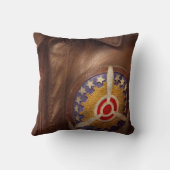 飛行機-パイロット-飛行ジャケット クッション (裏面)