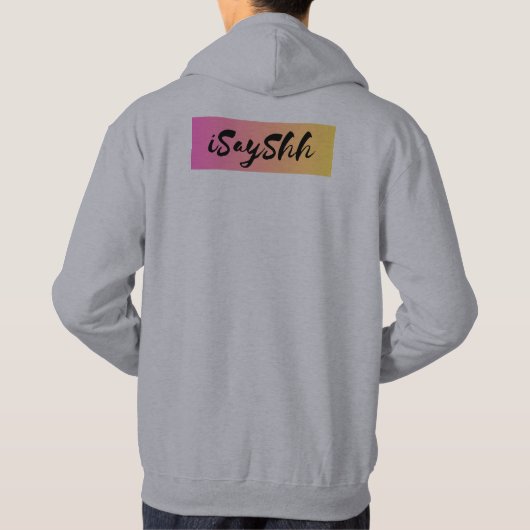 飛行機 パーカ (裏面)