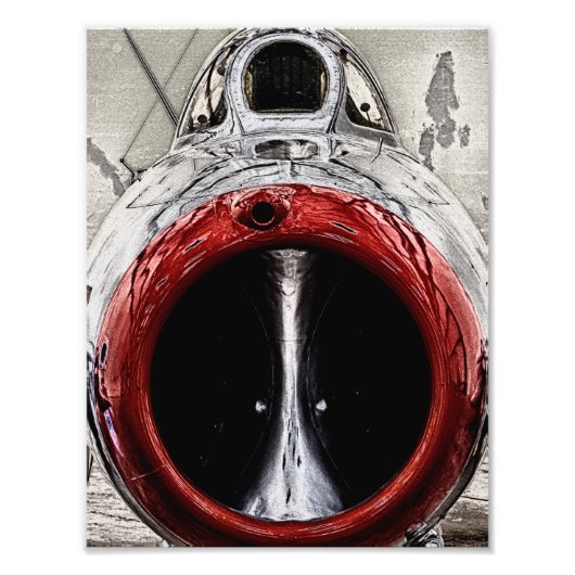 飛行機 フォトプリント            (正面)