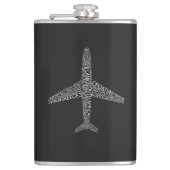 飛行機 フラスク (正面)